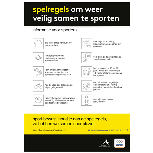 Rules-for-safe-sports-A3-sticker-Corona-COVID-19-fitness-gyms-escapewegaanduidingen.nl_
