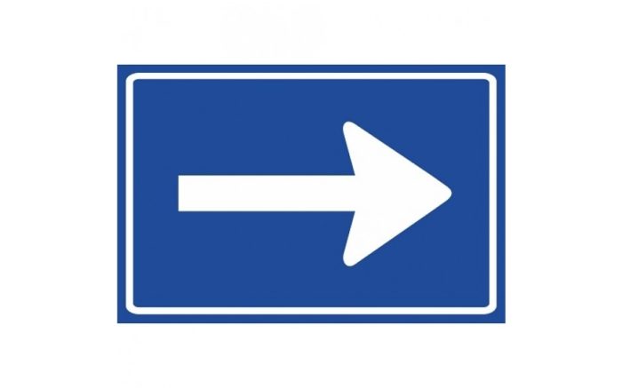 C04 Eenrichtingsweg links/rechts